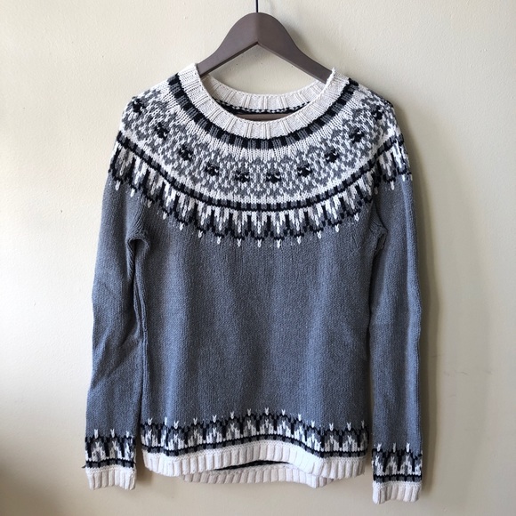 ❄️ GH Bass Nordic Crewneck Sweater ❄️ - Picture 1 of 4